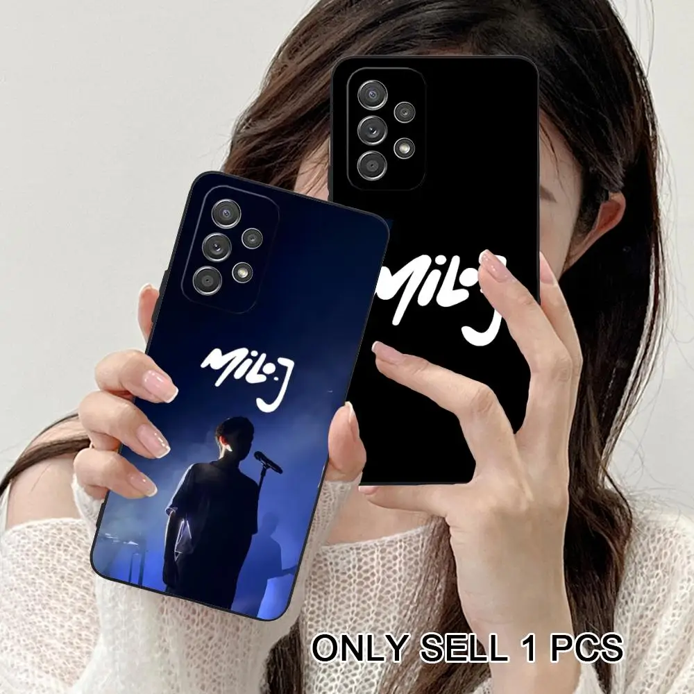 Milo J Phone Case for Samsung Galaxy A26 25 24 23 22 21 17 16 15 14 13 12 11 5G Soft TPU Shockproof Cover