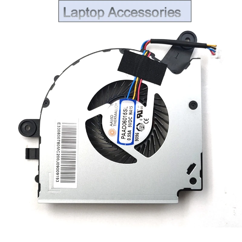 Новый для MSI GF75 Thin 8RC 8RCS 8RD 9RC 9SC 9SD MS-17F3 MS-17F2 MS-17F1 Вентилятор охлаждения процессора ноутбука PAAD06015SL N415