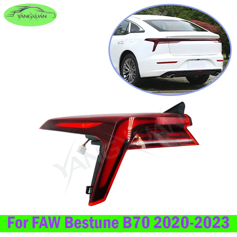 Rear Bumper Taillight Taillamp Brake Light Turn Light Rear Lamp Rear Light For FAW Bestune B70 2020-2023
