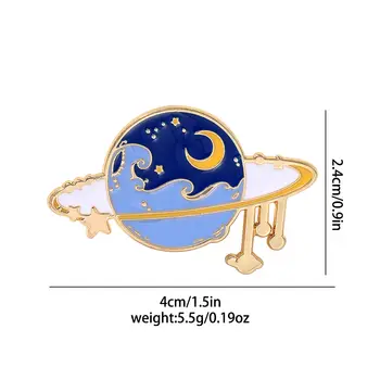 8 best sales Saturnbrosche - №4