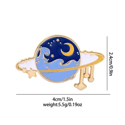 8 best sales Saturnusbrosch - №4