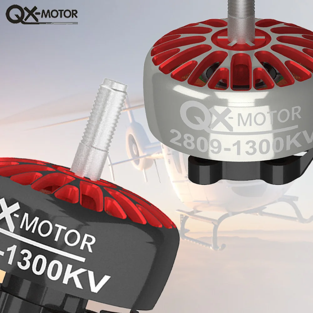 AQX-MOTOR 2809 Motor sin escobillas 800/1300KV 3-6S para Quadcopter de ala fija Dron de carreras Multicopter Avión de Control remoto piezas de juguete