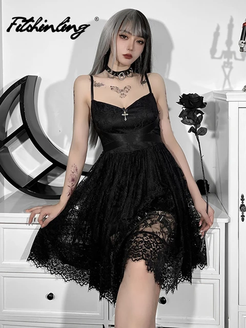 Punk goth dress hotsell