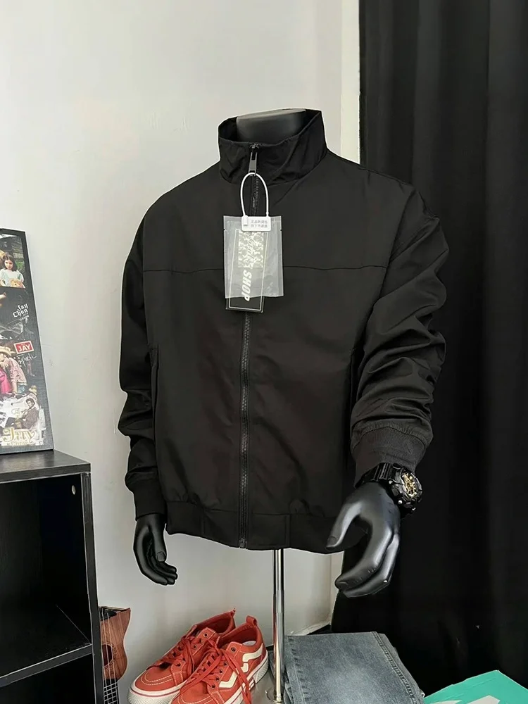 

Мужская осенняя водонепроницаемая бейсбольная куртка с воротником-стойкой American Sle oulder Flight Jaet из хлопка, тепло для молодежи