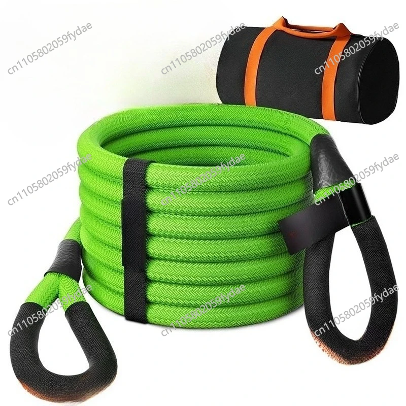 

High-strength Elastic Traction Car Nylon Recovery Rope Off-road Special Trailer Rope