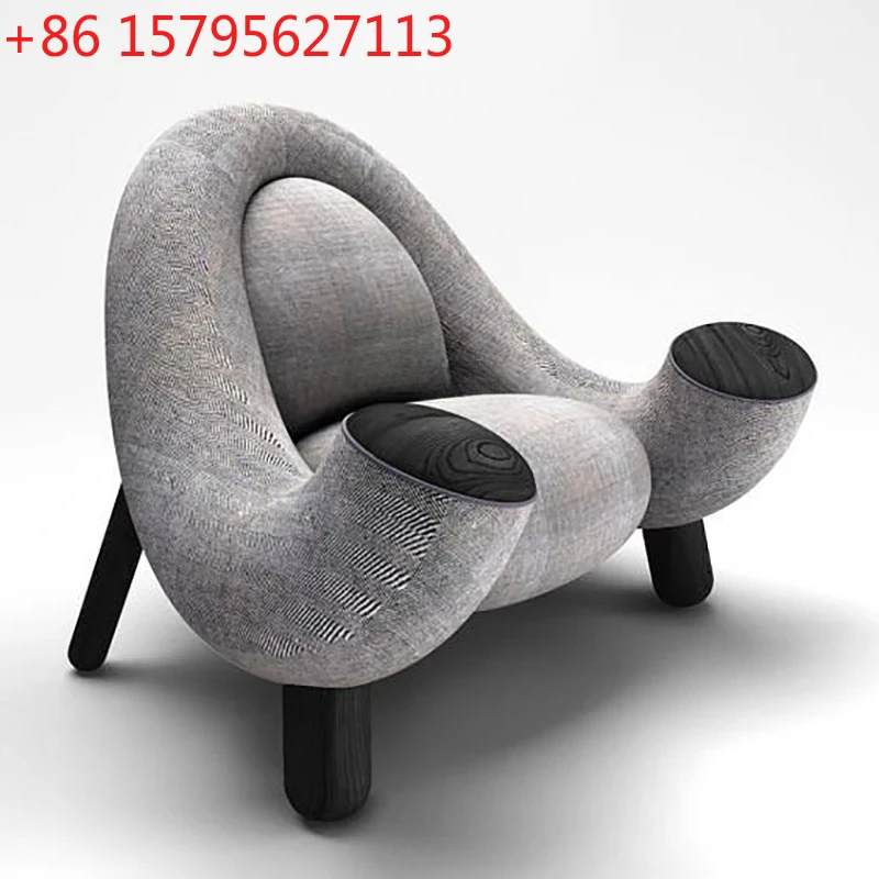 

Итальянское минималистичное дизайнерское кресло-мамонт в скандинавском стиле