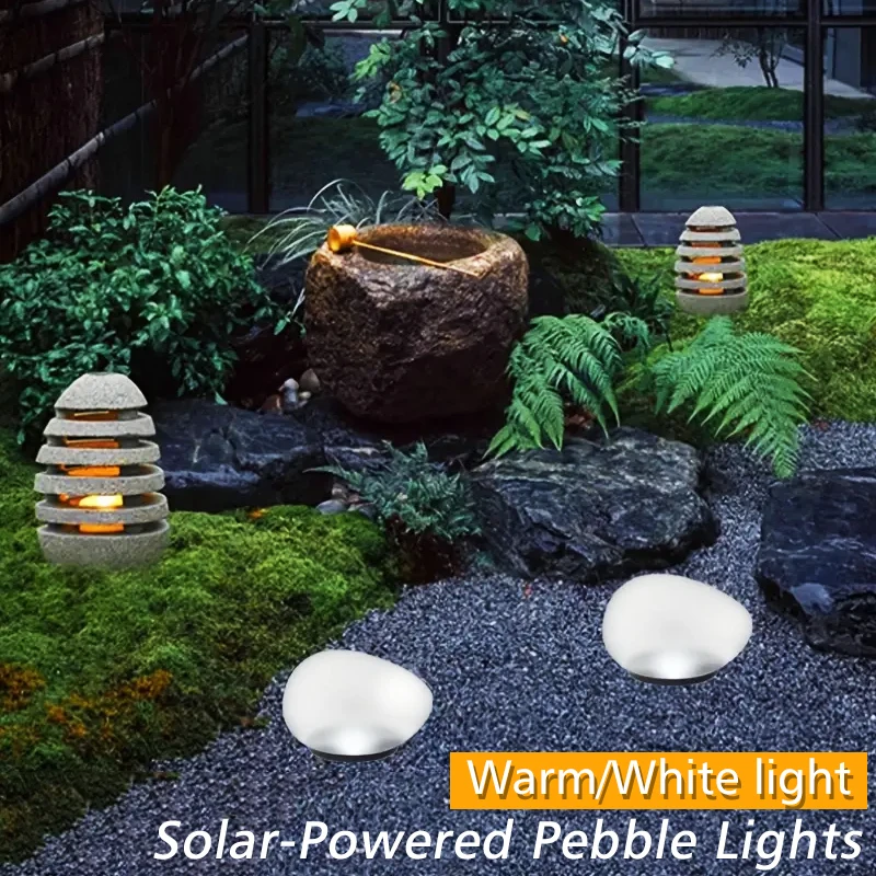 

4LED матовое стекло, солнечная декоративная лампа для двора — современный дизайн, окружающее освещение для сада/патио, простая установка и элегантный стиль