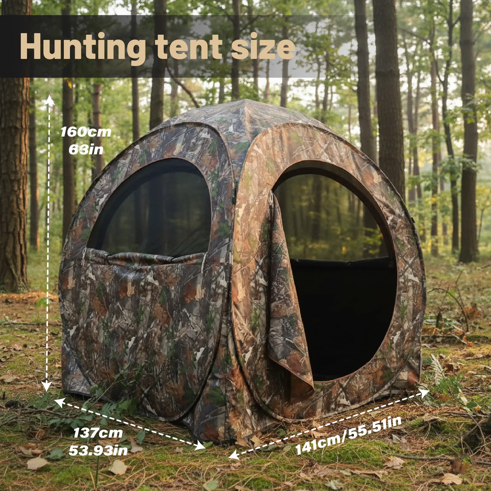 Refugio de Caza Plegable con C - Hunting & Outdoor Supplies reseña y precio