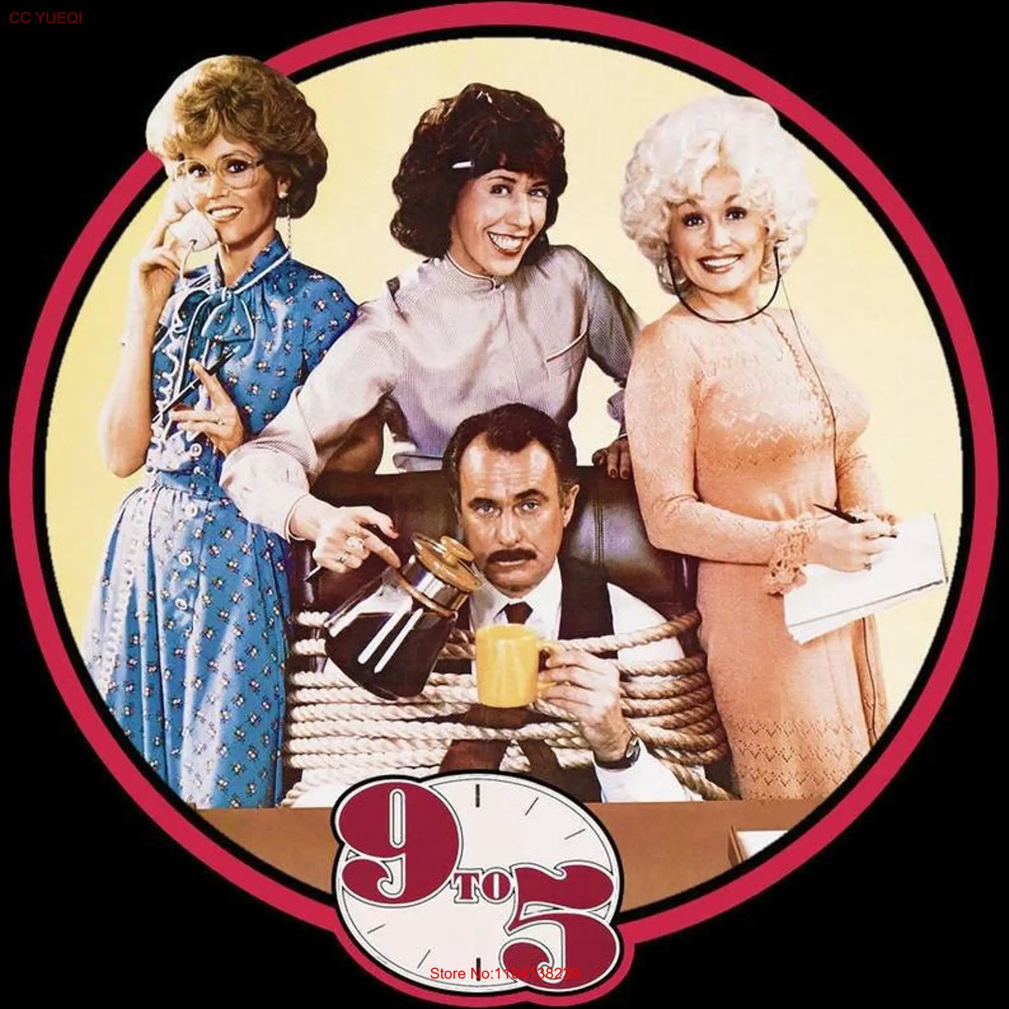 Футболка в стиле ретро с длинным или коротким рукавом, размеры от 9 до 5 80-х