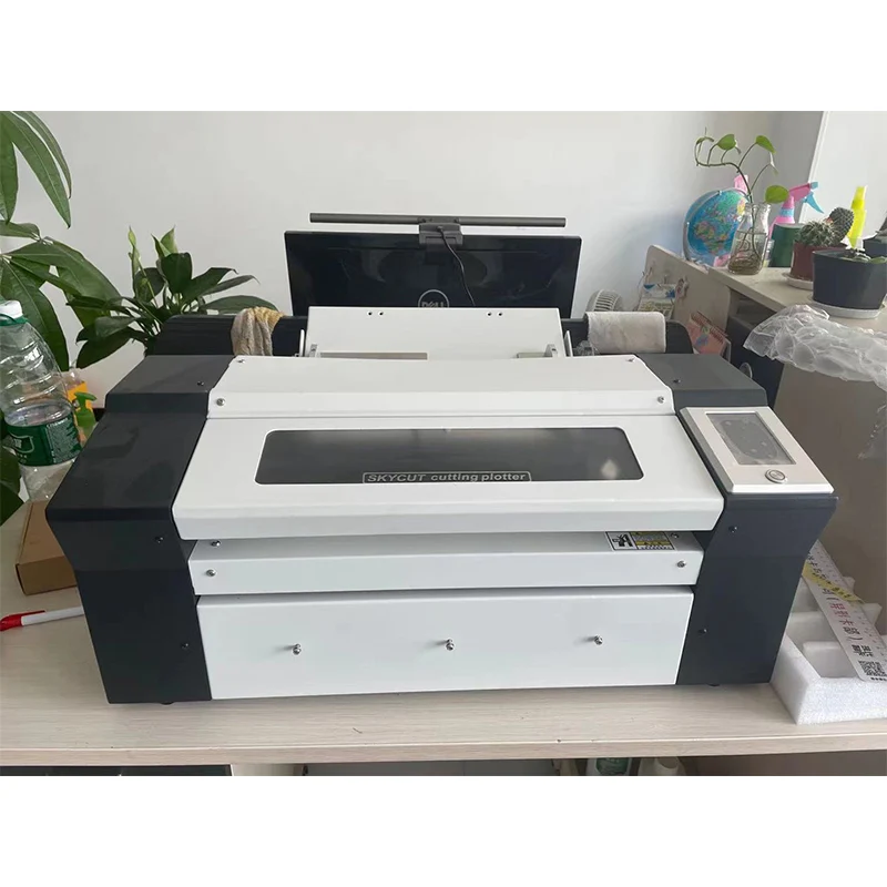 WD-360DK Electric Desktop Roll Wheel Automatic Feeding Paper A3 A4 Size Digital Label Die-cutting Machines