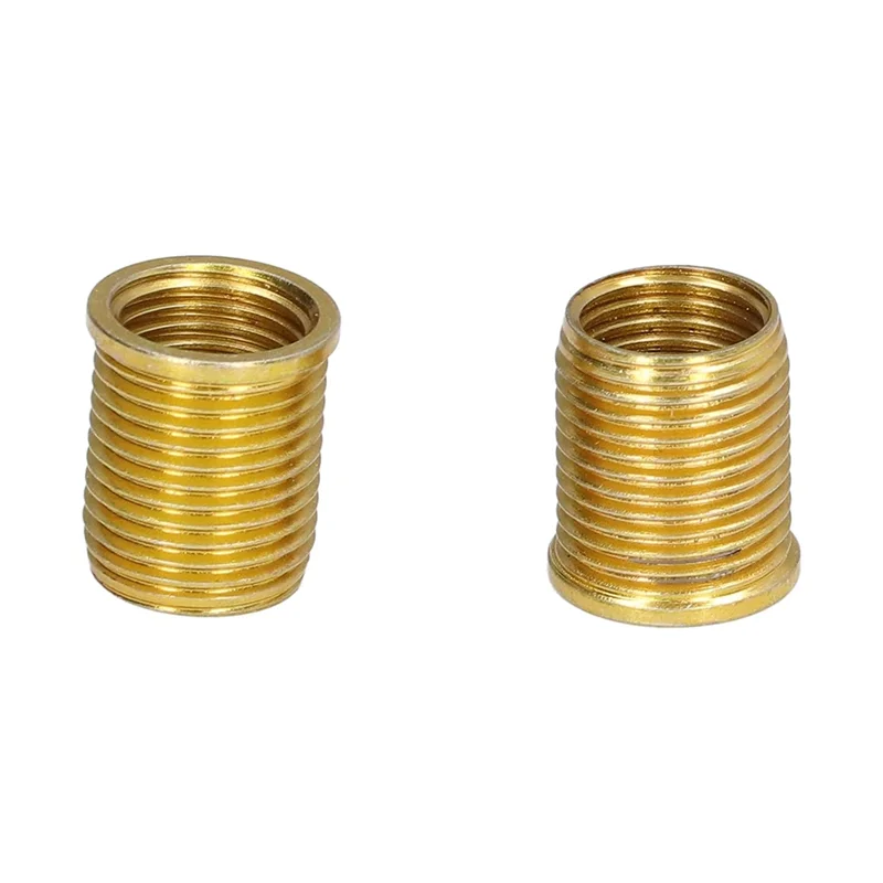 AT14 Spark Plug Thread Repair Tools, M12x1.25 Thread Inserts + M14x1.25 Tap Metal Spark Plug Thread Hole Repair Tools