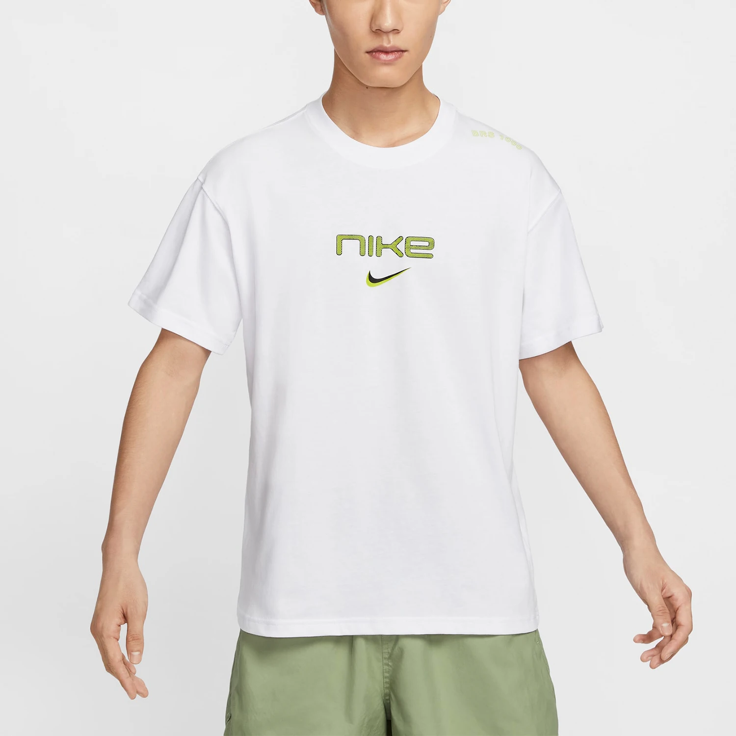 

Nike подлинный оригинальный 2024, новый мужской простой, мягкий, дышащий, спортивный с коротким рукавом FZ5416-100