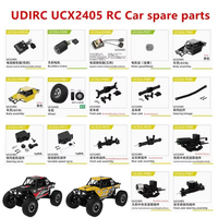 UDIRC UCX2405 1/24 RC Car Spare Parts Shell Tires Motor ESC Servo Remote Controller Gear Steering Cup Pull Rod Gear Drive Axle