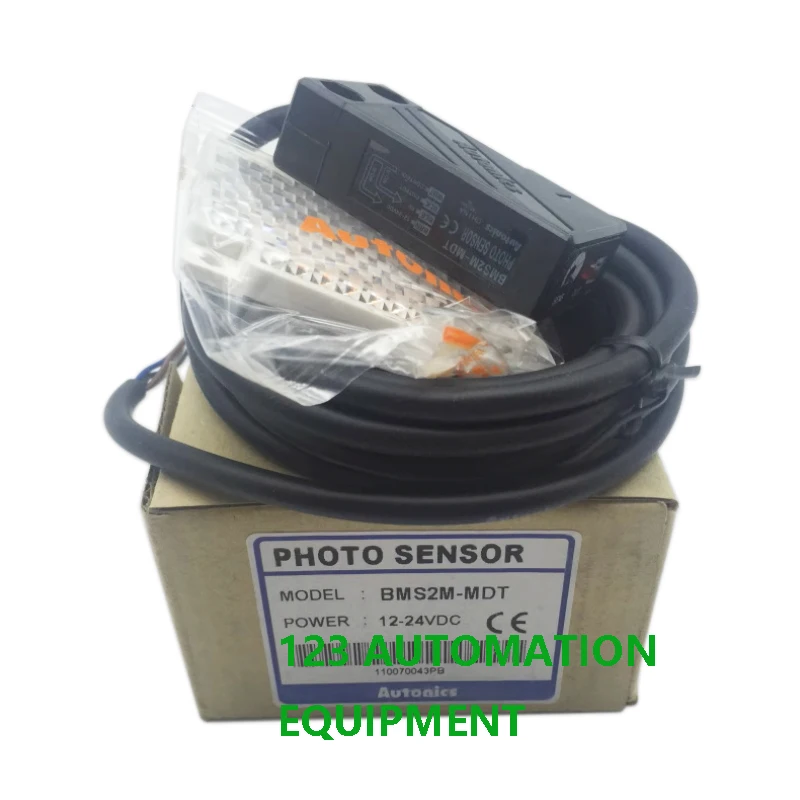 Authentieke Nieuwe Autonics BMS2M-MDT MDT-P BMS300-DDT DDT-P Side Sensing Foto-elektrische Sensoren Schakelaar Kabel Type