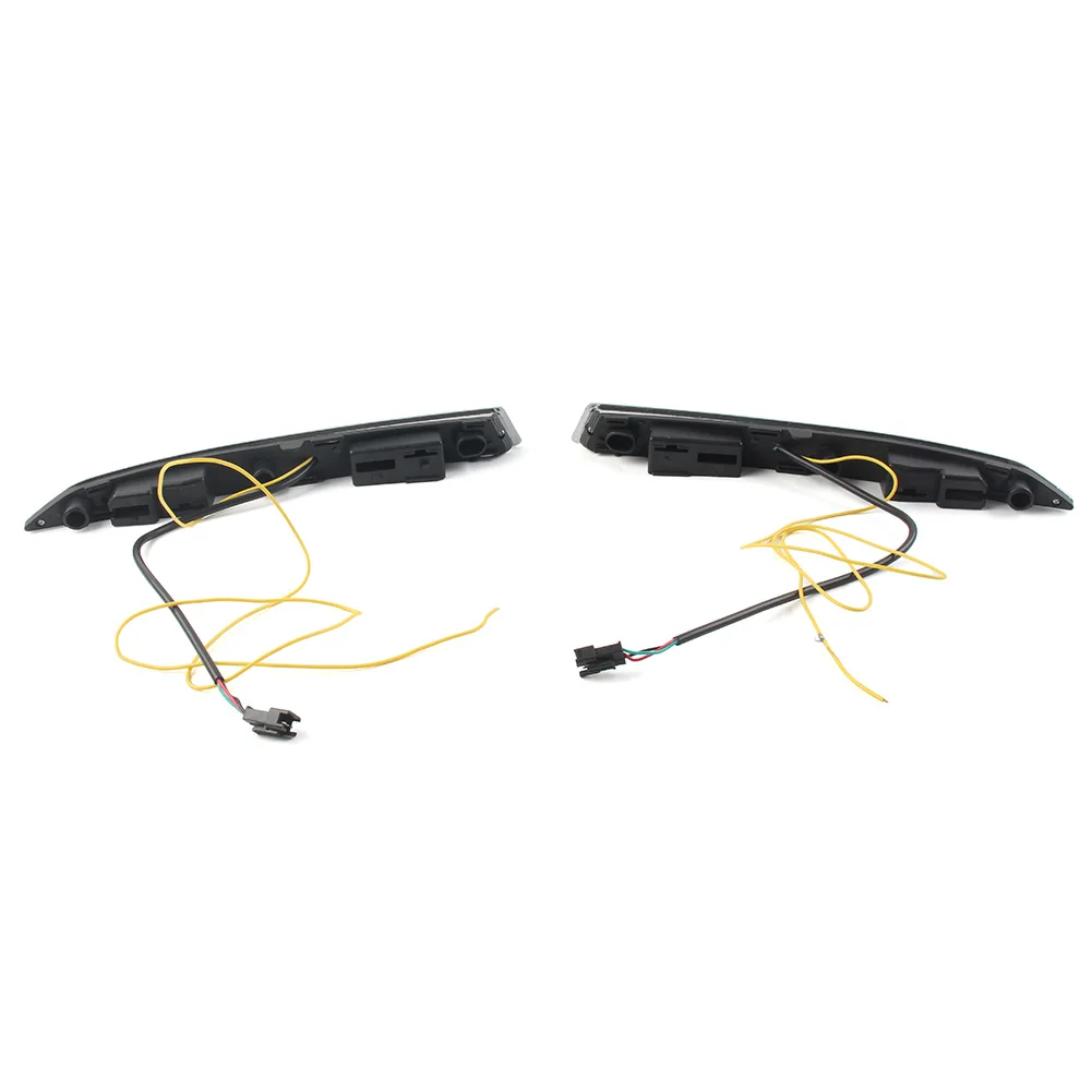 2 uds LED DRL luz de circulación diurna lámpara de señal de giro para Ford Escape Kuga 2013 2014 2015