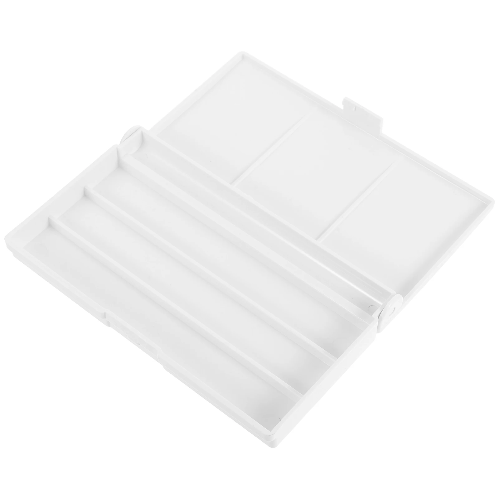 

Multi-Compartment Watercolor Box Portable Plastic Paint Tray For Acrylic Oil Gouache Painting Artist Supplies Paint