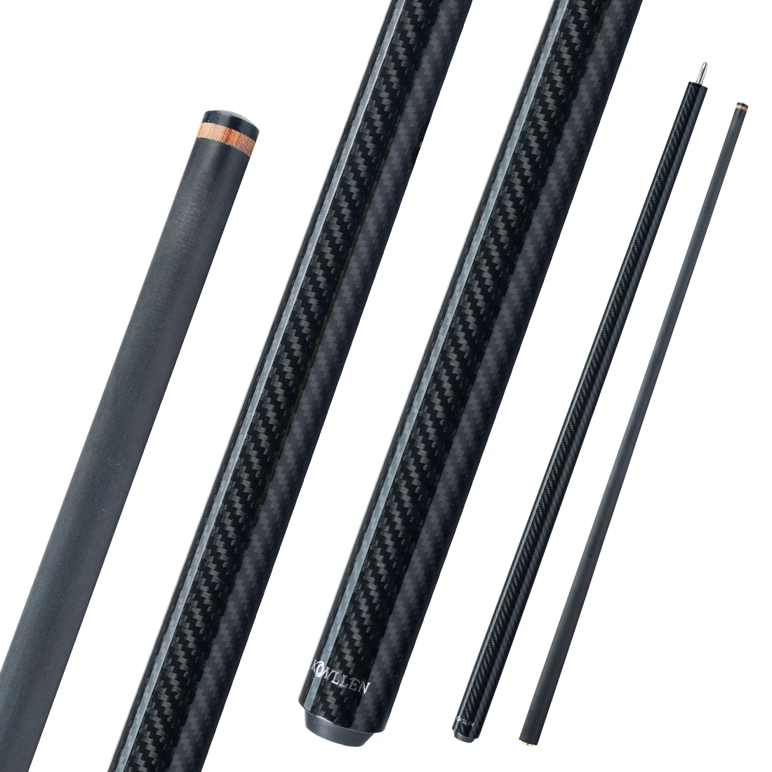 KONLLEN AK-BXD Professional Break Pool Cue Low Deflection Carbon