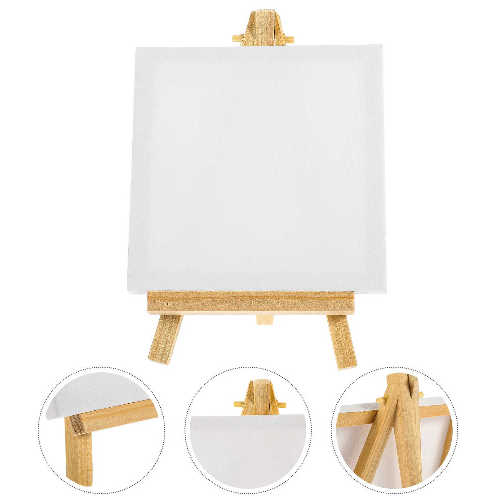 1 مجموعة اللوحة الحامل عدة حامل خشبي خفيف الوزن لزيت القماش الاكريليك الغواش المبتدئين طالب الفنان هواية الحامل الصغير
