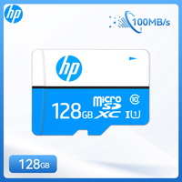 HP High Speed ​​Micro SD Card U1 Class 10, up to 100MB/s, TF Memory Card Available in 32GB, 64GB,128GB