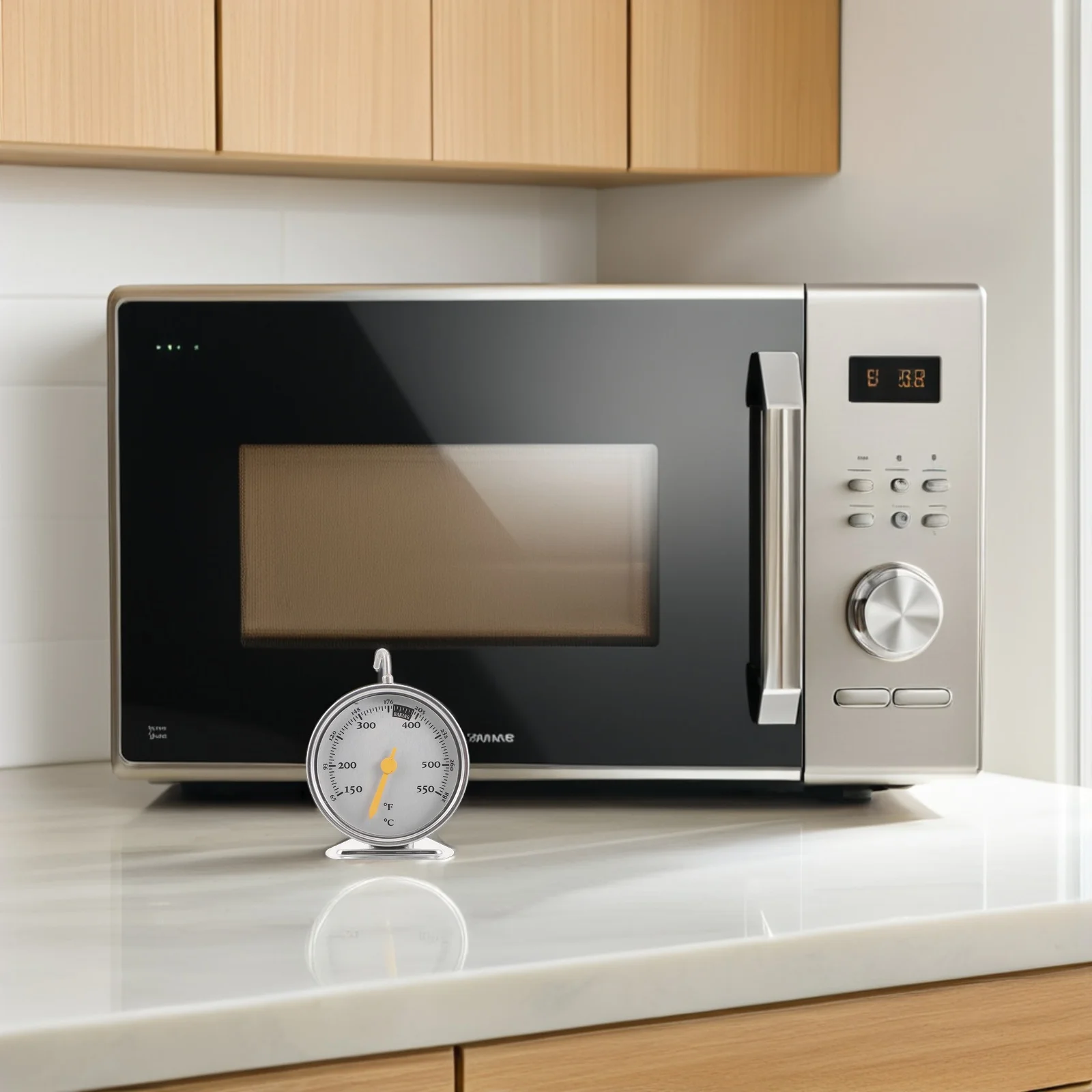 

Oven Thermometer Stainless Steel Dial 50-550f Accurate Cooking Temperature Gauge for Oven Grill Smoker Home Baking