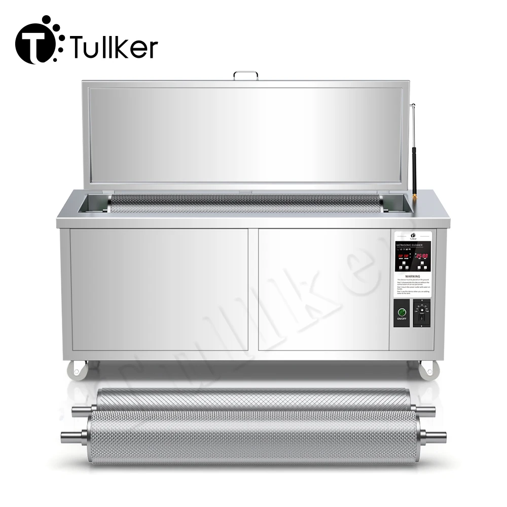 Anilox Roller Rolling Roll Flexo Ceramic Printing Machine Printer 40kHz 80kHz Industrial Ultrasonic Cleaner
