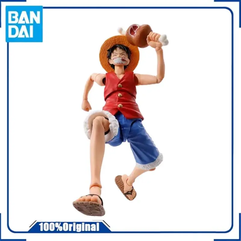 In Stock Bandai Shfiguarts One Piece Monkey D Luffy Figure Anime Box Action Model Original Toy Child Ornament Festival Gift