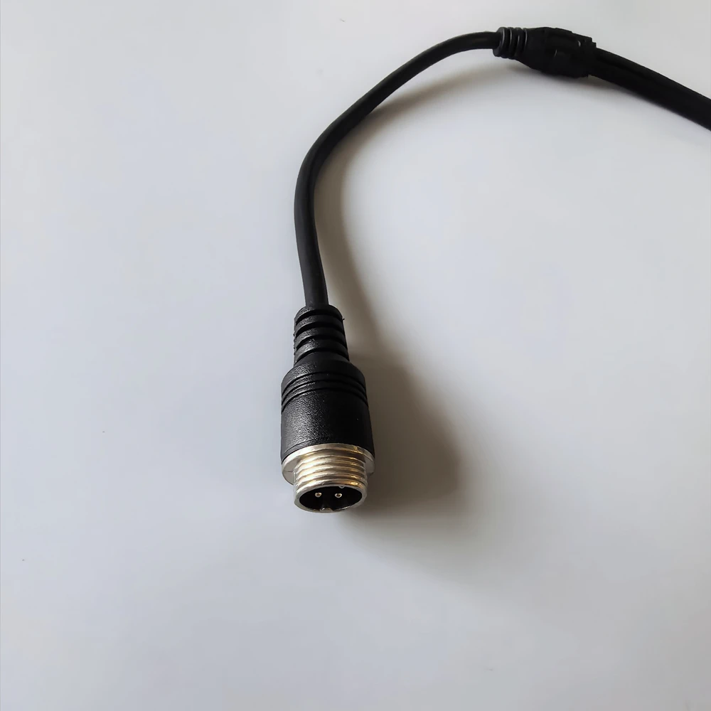 1/2/5 Pieces 4Pin Aviation Head to Aviation Head Male to 2 Female to 2 Male 4 Core Extension Cable Adapter for CCTV Camera