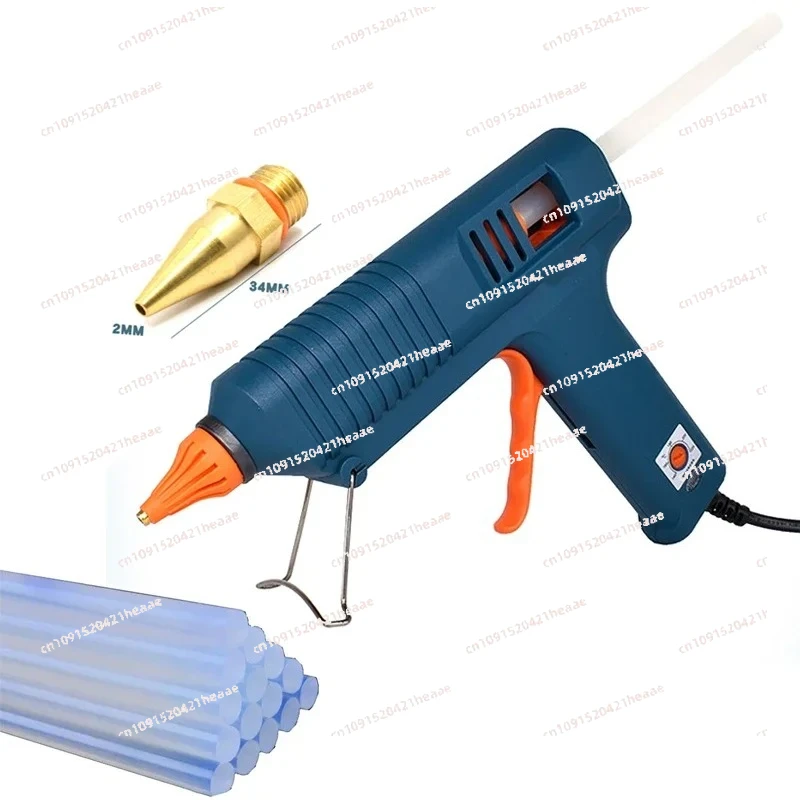 

Suitable for 150W Copper Nozzle Hot Melt Glue Gun Adjustable Temperature Fit 11mm Glue Sticks Professional Adhesive Glue Gun