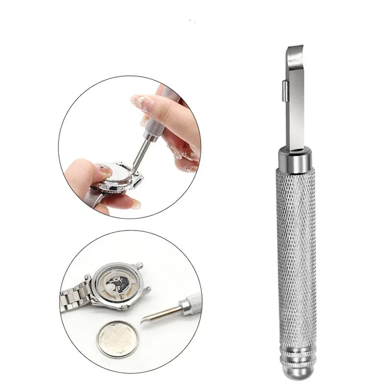 Watch Back Case Opener Knife Clock Watch Battery Change Press Back Case Remover Pry Knife Metal Repair Tool