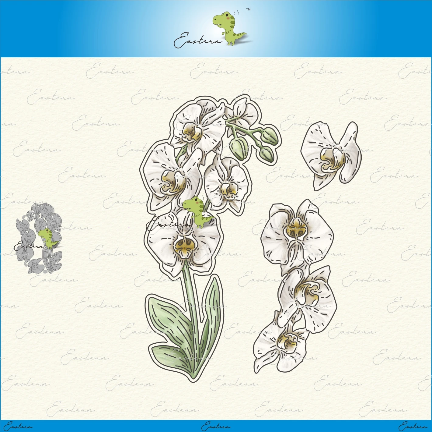 Orchid Die Set  new 2020 Metal mould dies Scrapbooking Paper Making Craft die dies metal cutting dies printed sheets