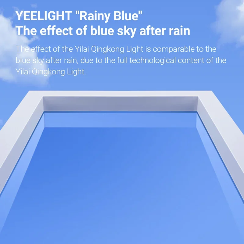 Yeelightyeelight blue light 220V home kitchen porch light natural light LED ceiling light work with HomeKit Mija app