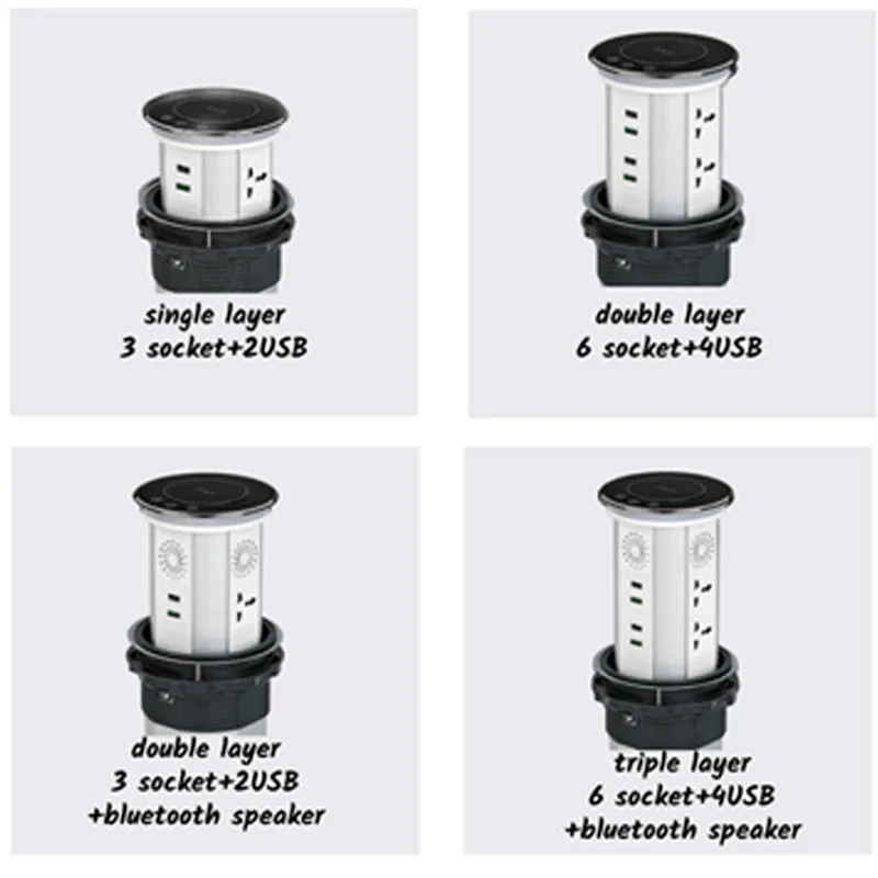 Imagem -05 - Tomada Elétrica Tomada Elétrica Cozinha Motorizada Wifi Cozinha Usb a c 16a Tomadas 110250v