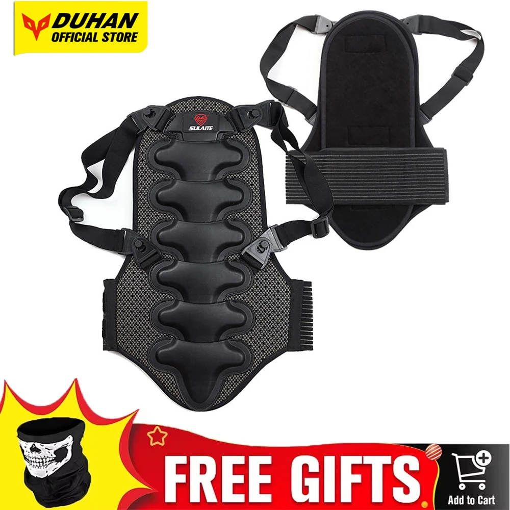 جديد دراجة نارية عودة حامي دراجة نارية سباق التزلج ركوب التزلج المضادة للسقوط سترة واقية التروس درع حماية العمود الفقري #1