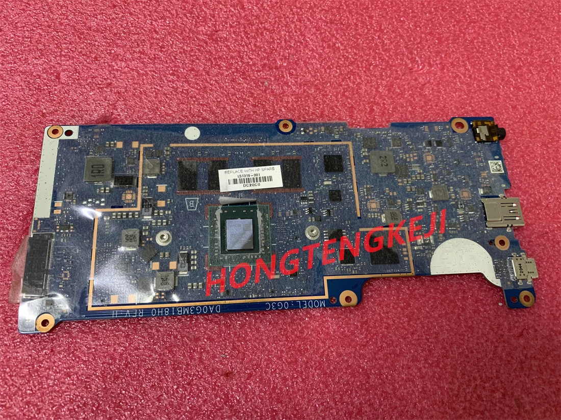 

High quality for HP ChromeBook 14-DB0051CL UMA A4-9120C 4GB 32GeMMC Motherboard L51319-001 da0g3mb18h0 100% Fully Tested