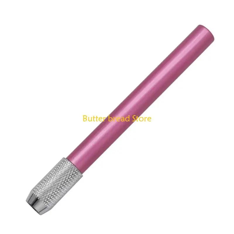 W89C 5 Pieces Metal Pencil Extenders, Aluminum Pencil Lengthener, Pencil Extension Holder for Colored Pencils in Regular Size