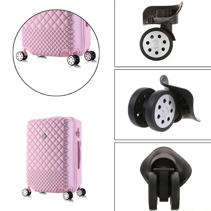 U2JB 4PCS Luggage 360 Wheel Replacement Suitcase Caster Repair Accessory