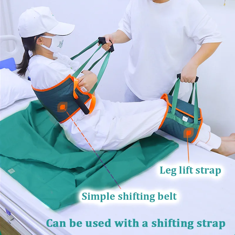 Slide Sheet for Elderly Bedridden Patient Lifting Sliding Washable Cloth  Positioning Bed Transfer Pad