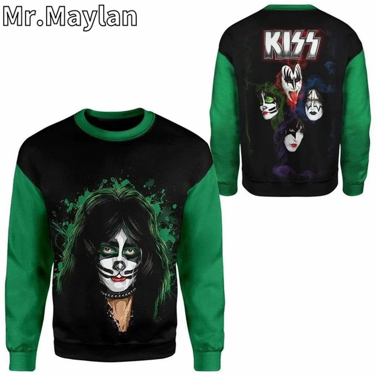 

Newest Rock Kiss Band Sweatshirts 3D Printed Unisex Hoodies Men Sweatshirt Streetwear Pullover Casual Jacket Tracksuits KJ-022