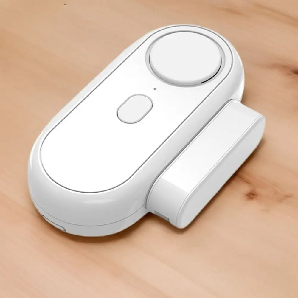 Durable 120Db Door Window Alarm Multifunctional Wireless Closing Beep Reminder White Anti Theft Alarm Living Room
