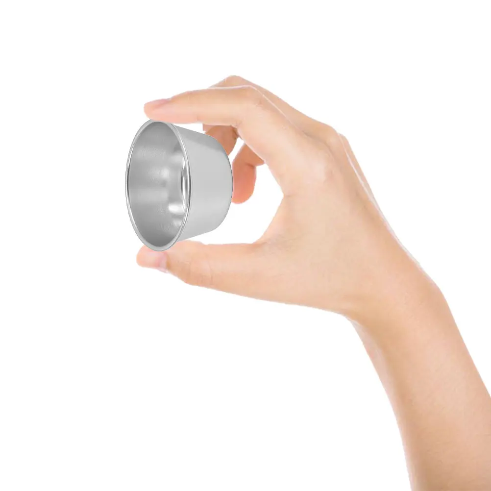 

4Pcs Premium Pudding Cups Non-Stick Molds Baking Accessory Practical Multi-Function Muffin Cup Pudding Mold Baking Accessory