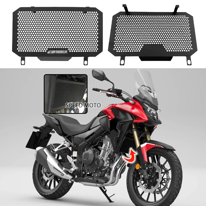 

Motorcycle Accessories Radiator Grill Guard Cover Protector Protection For Honda CB500X CB 500 X 500X CBX500 2013-2023 CB400X