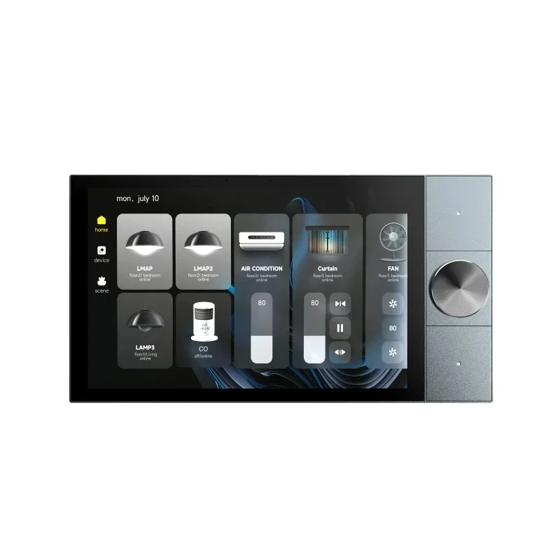 Smart Home Hotel Control System 10-inch IPS Android Operating System Large Touch Screen Smart Home Kit System