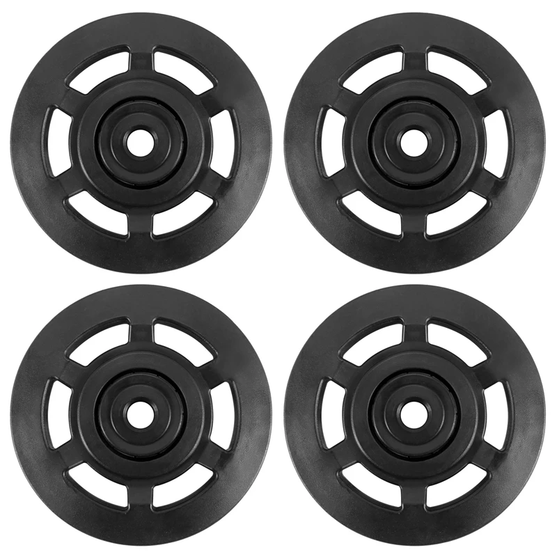 

4Pcs 95Mm Universal Bearing Pulley Wheel Cable Fitness Equipments Accessories Gym Equipment Part Wearproof Tool With Long Servic