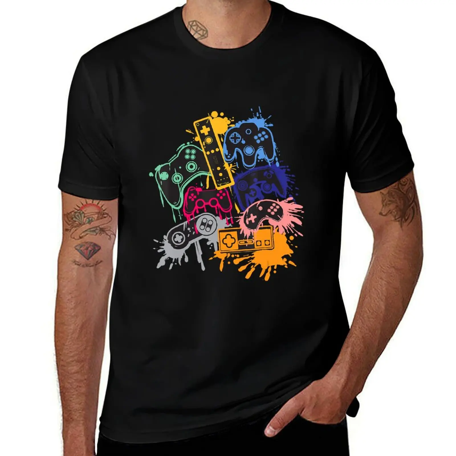 

Control all the Things Video Game Controller T-Shirt anime tshirt designer shirts mens graphic t-shirts big and tall