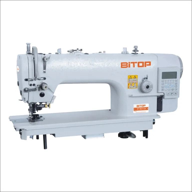 Bitop-Electric Direct Drive Feed Lockstitch, Máquina De Costura Industrial, Aparador De Borda Vertical, BT-9820-D4, Preço