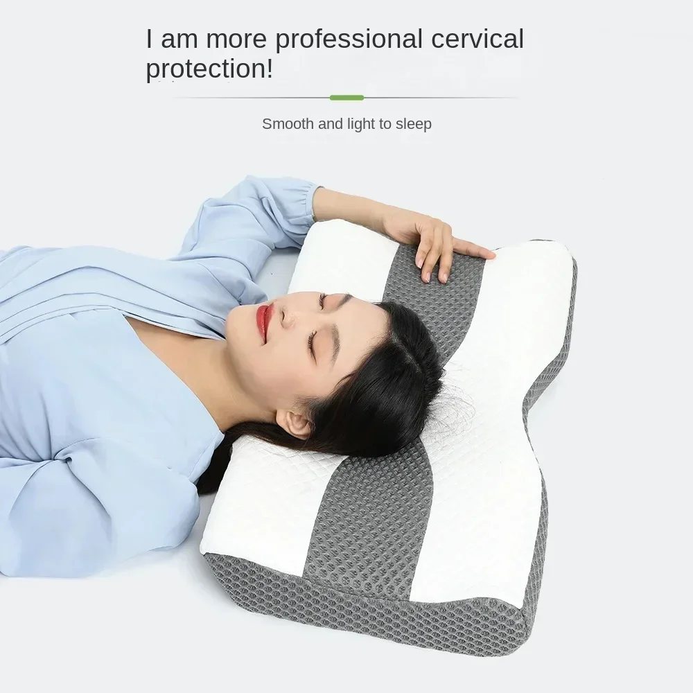 

Multifunctional Cervical Spine Pillow for the Elderly, Breathable Neck Pillow, Adult Memory Traction Pillow