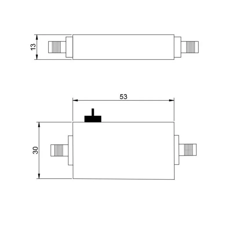 1M-1.5GHz LNA Low Noise Amplifier, 40dB High Gain RF IF Amplifier for VHF UHF Signal Reception