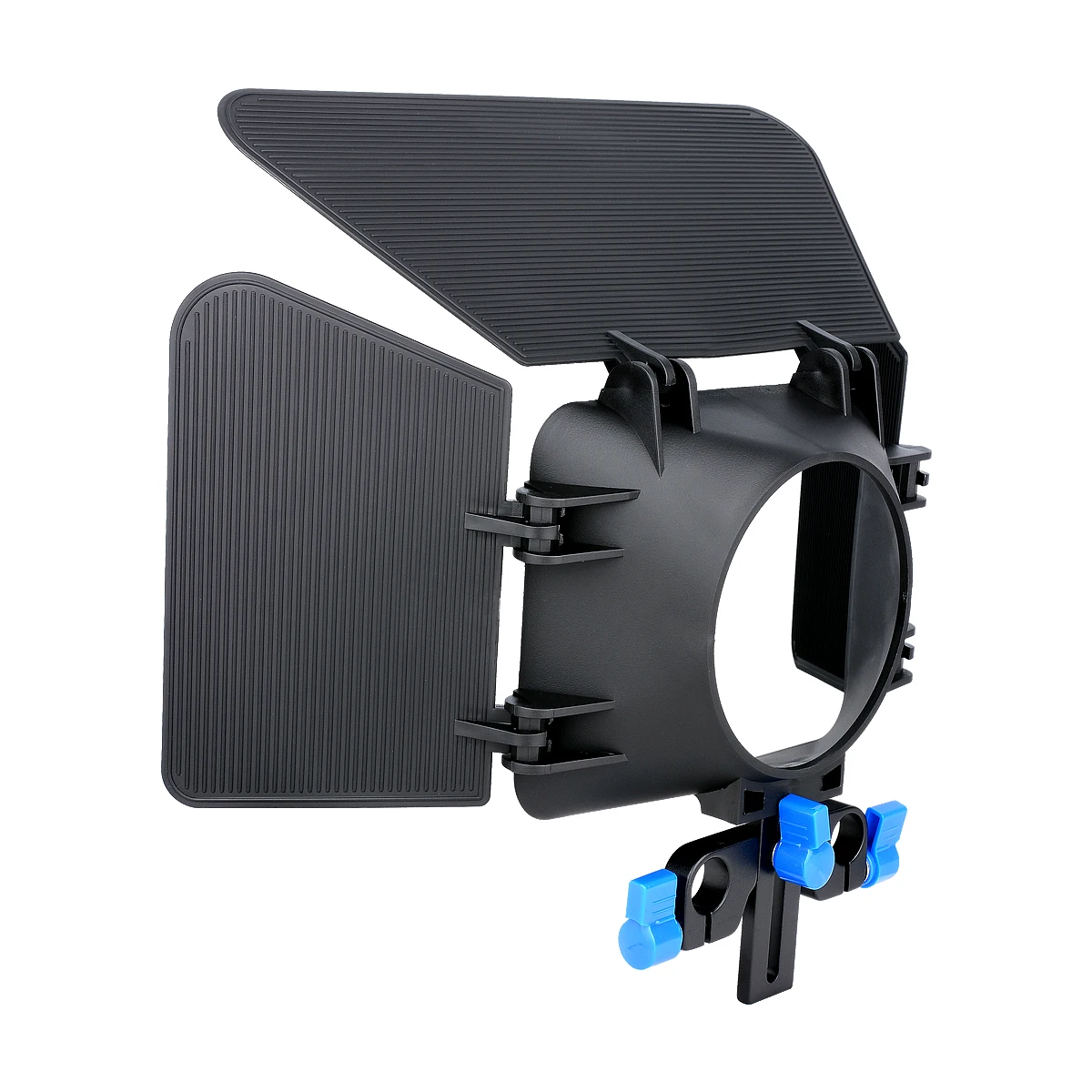 YELANGU Universal Mini Matte Box 3-Blade Protable for Sony for Canon Camera for 15mm Rail Rod Rig Cage Compatible with 85mm Lens