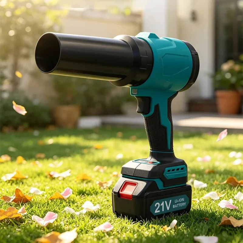 Utility Portable Cordless Lithium‑ion Blower Vacuum Dual‑Use Electric Leaf Vacuum Cleaner Garden Dust Removal