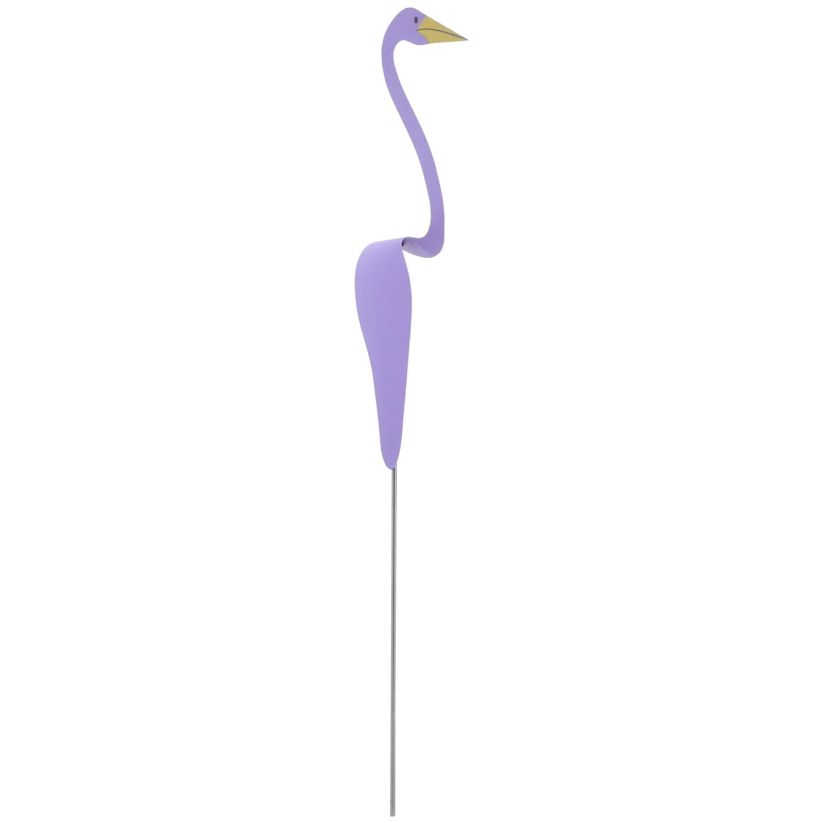 

Flamingo Decoration Props Yard Stakes Lawn Ornament Sculpture Violet Metal Flamingo Outdoor Decor Garden Layout Stake Design